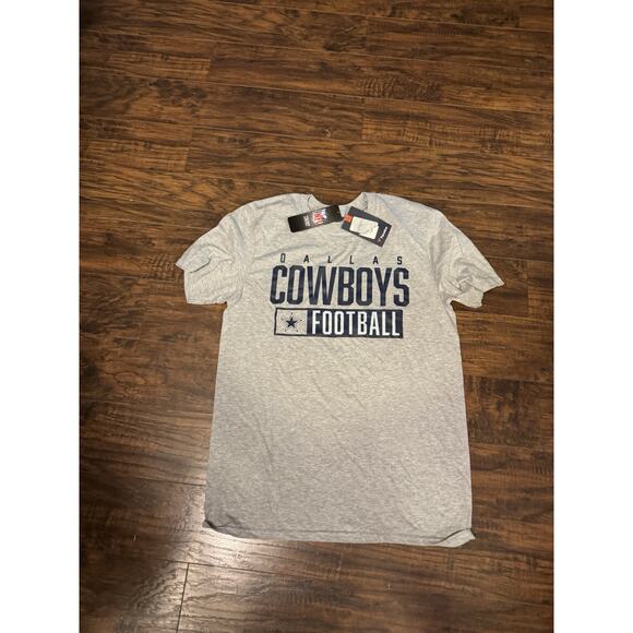 Dallas Cowboys NFL Fanatics T-Shirt Adult M Gray NWT - Picture 1 of 6